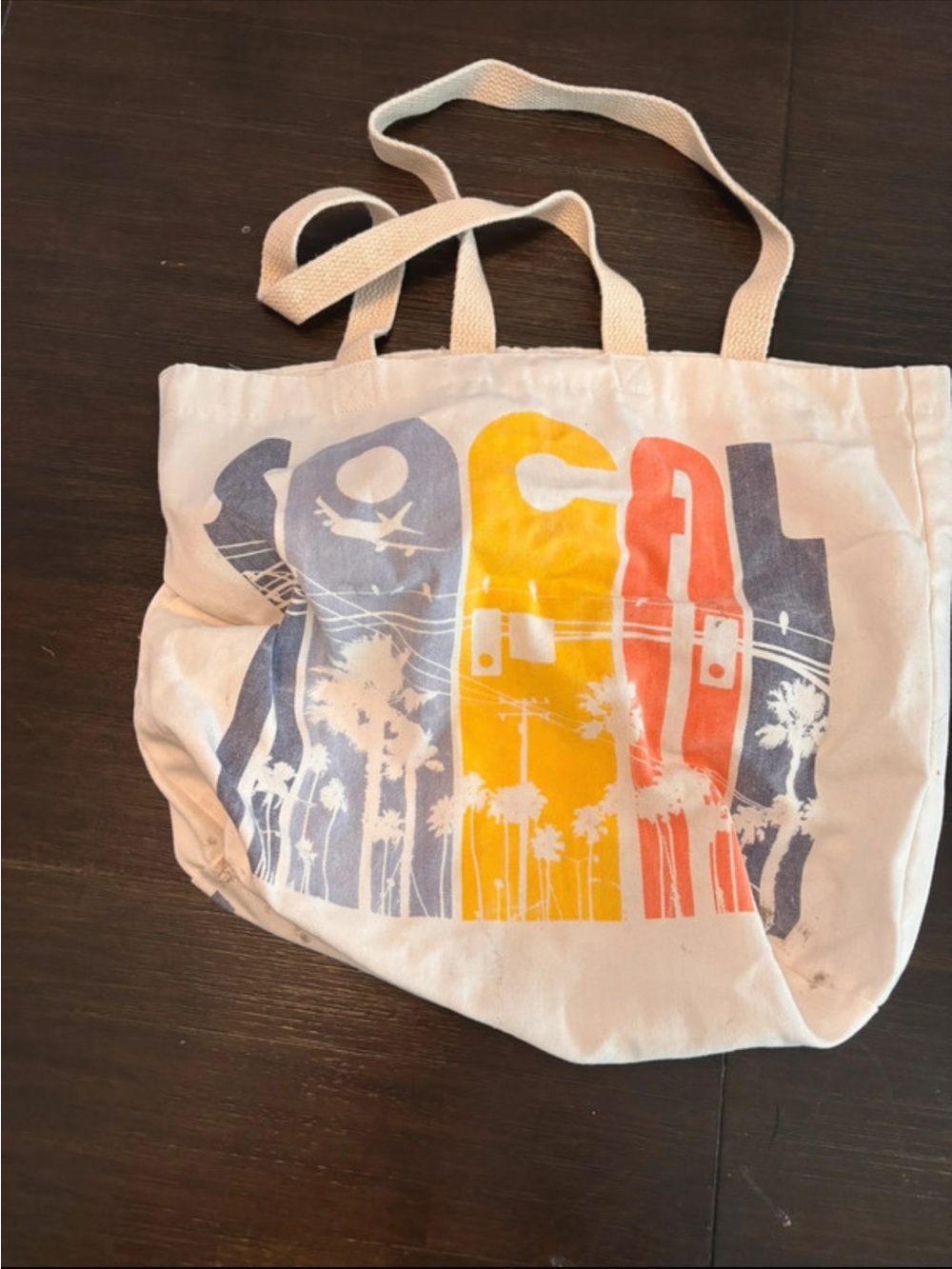 Must bundle reusable bag has stains